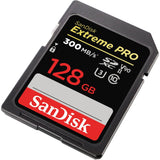 SanDisk Extreme PRO 128GB SDXC do 300MB/s, UHS-II, Class 10, U3, V90