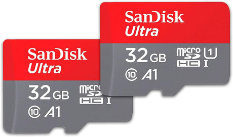 SanDisk 32GB Ultra microSDHC+ SD Adapter 120MB/s A1 Class 10 UHS-I - dvojno pakirnanje