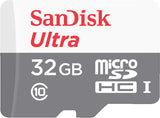 SanDisk Ultra microSDXC 32GB + SD Adapter 100MB/s Class 10 UHS-I-