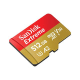 SanDisk 512GB Extreme microSDXC UHS-I spominska kartica z adapterjem