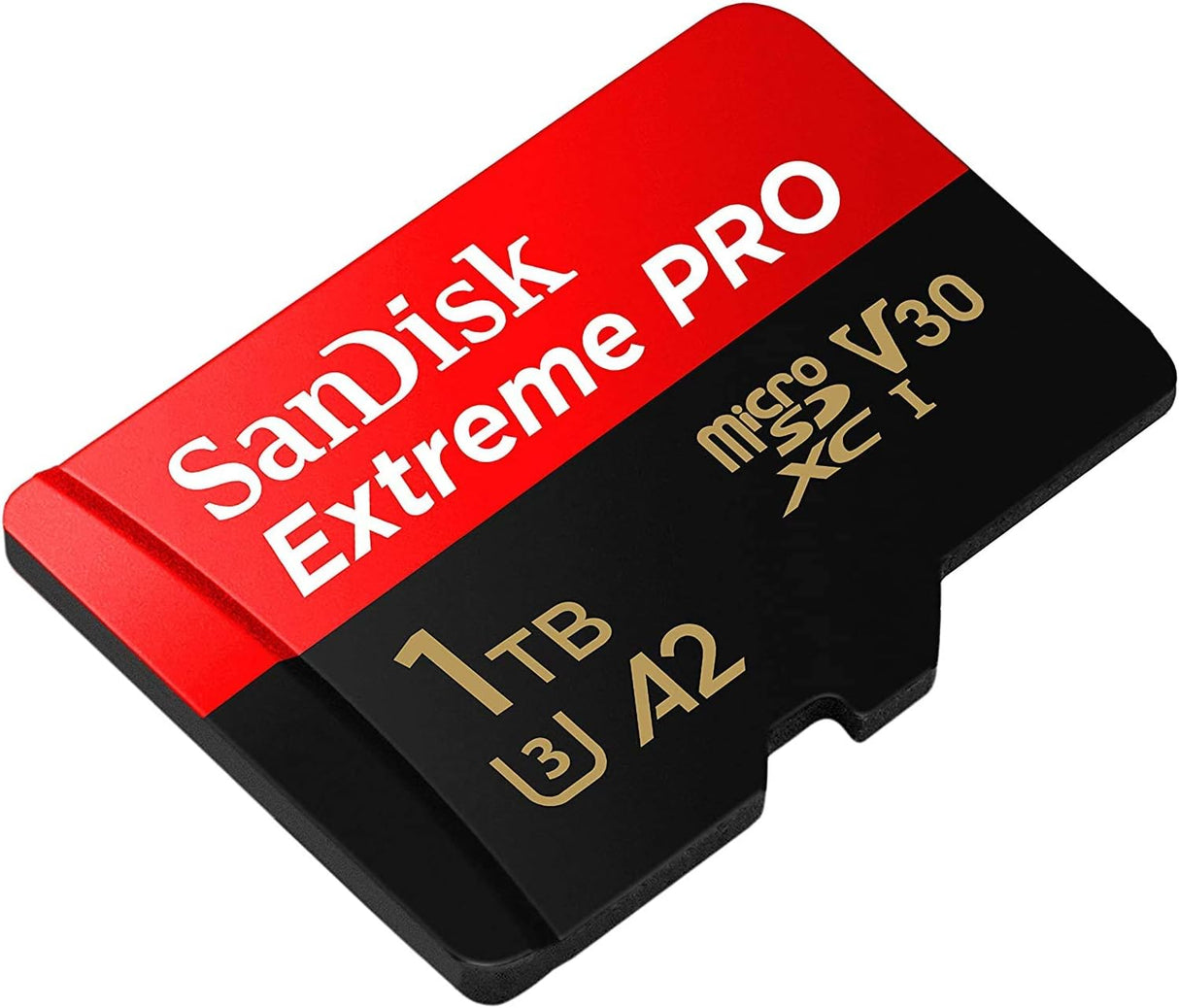 SanDisk Extreme PRO microSDXC 1TB + SD Adapter + 2 leti RescuePRO Deluxe 200MB/s branje/ 140MB/s zapisovanje A2 C10 V30 UHS-I U3