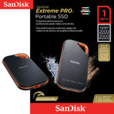 SanDisk Extreme PRO 1TB Portable SSD - Read/Write Speeds up to 2000MB/s, USB 3.2 Gen 2x2,