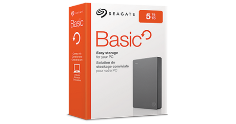 Seagate zunanji disk 2,5" 5TB Basic Portable USB 3.0