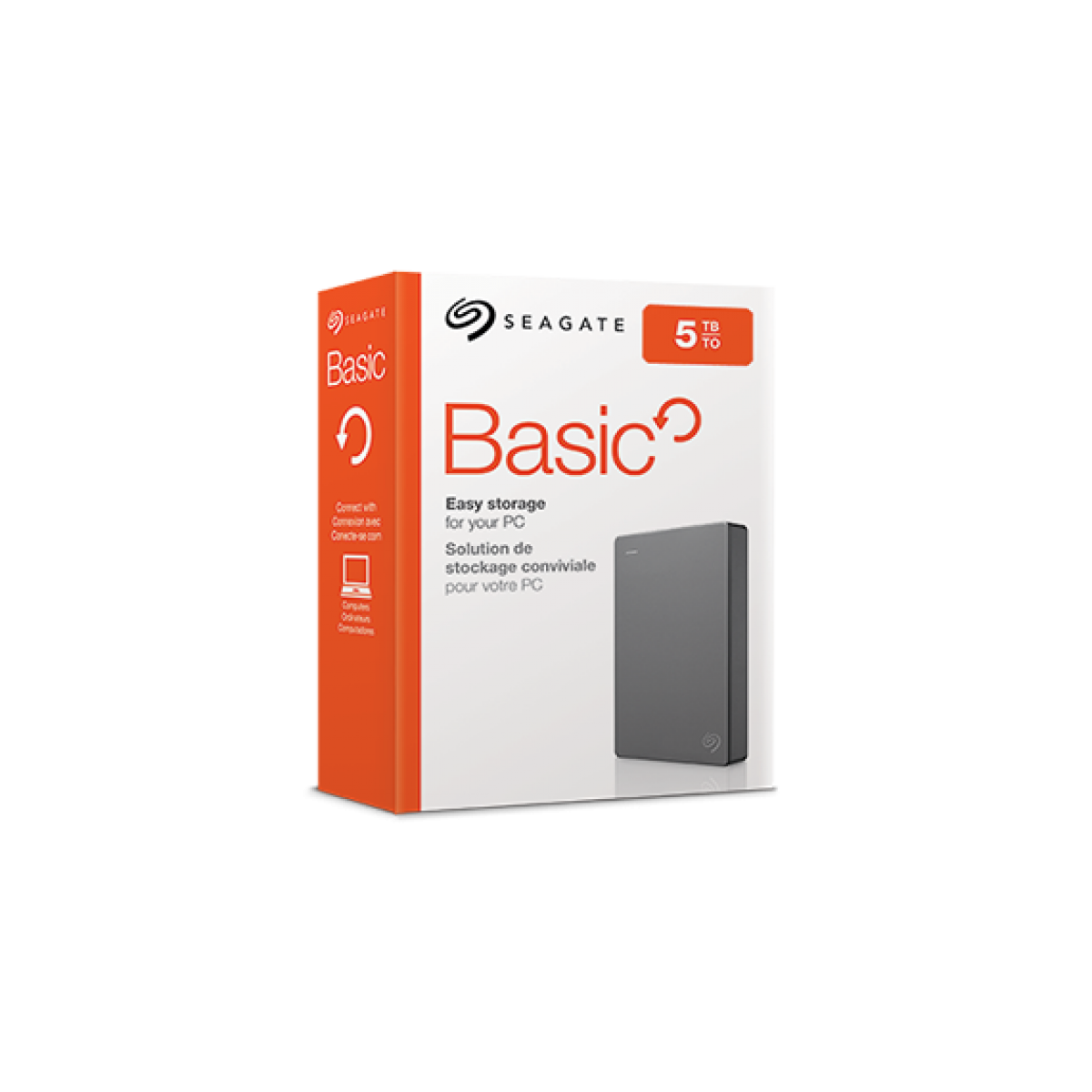 Seagate zunanji disk 2,5" 4TB Basic Portable USB 3.0