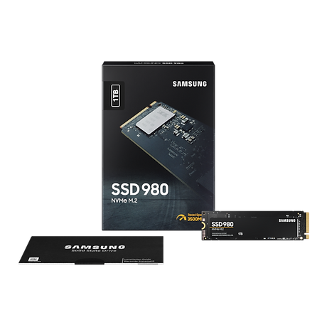 Samsung 1TB 980 SSD NVMe M.2 disk