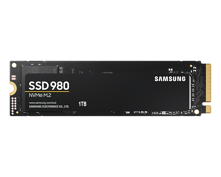 Samsung 1TB 980 SSD NVMe M.2 disk