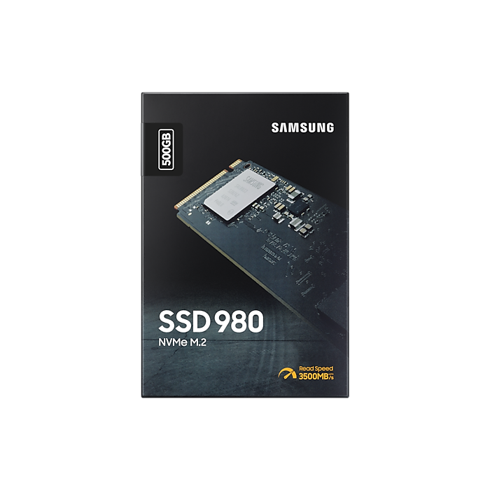 Samsung 500GB 980 SSD NVMe M.2 disk