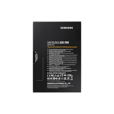Samsung 500GB 980 SSD NVMe M.2 disk