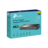 TP-LINK TL-SG1008P 8-port Gigabit Desktop Switch s 4-PoE+ porti