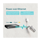 TP-LINK TL-SG1008P 8-port Gigabit Desktop Switch s 4-PoE+ porti