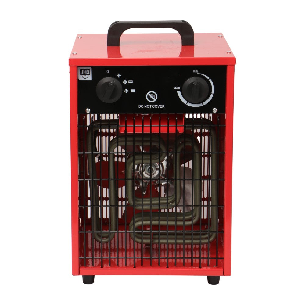 SHX Industrijski grelnik zraka 5000W rdeč
