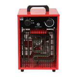 SHX Industrijski grelnik zraka 5000W rdeč