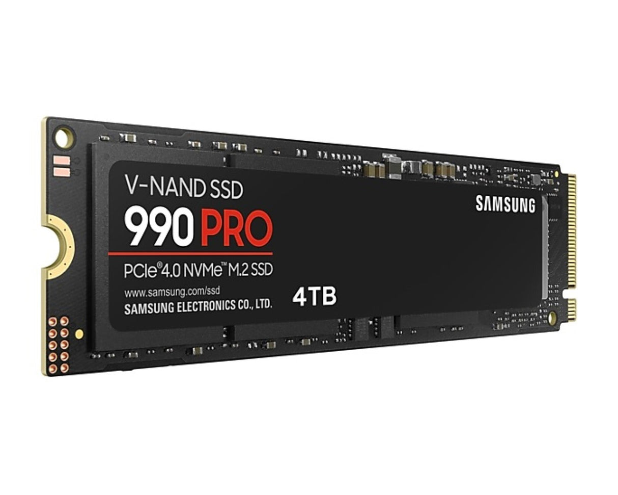 Samsung 4TB 990 PRO SSD M.2 80mm PCI-e 4.0 x4 NVMe