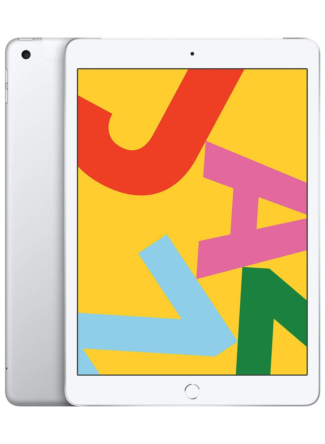 Obnovljen iPad 2019 10.2, 32GB, Razred A, WiFi + Cellular, Silver