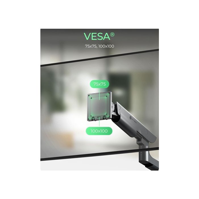 IcyBox IB-MS702-T dvojni namizni nosilec za monitorja do 57"