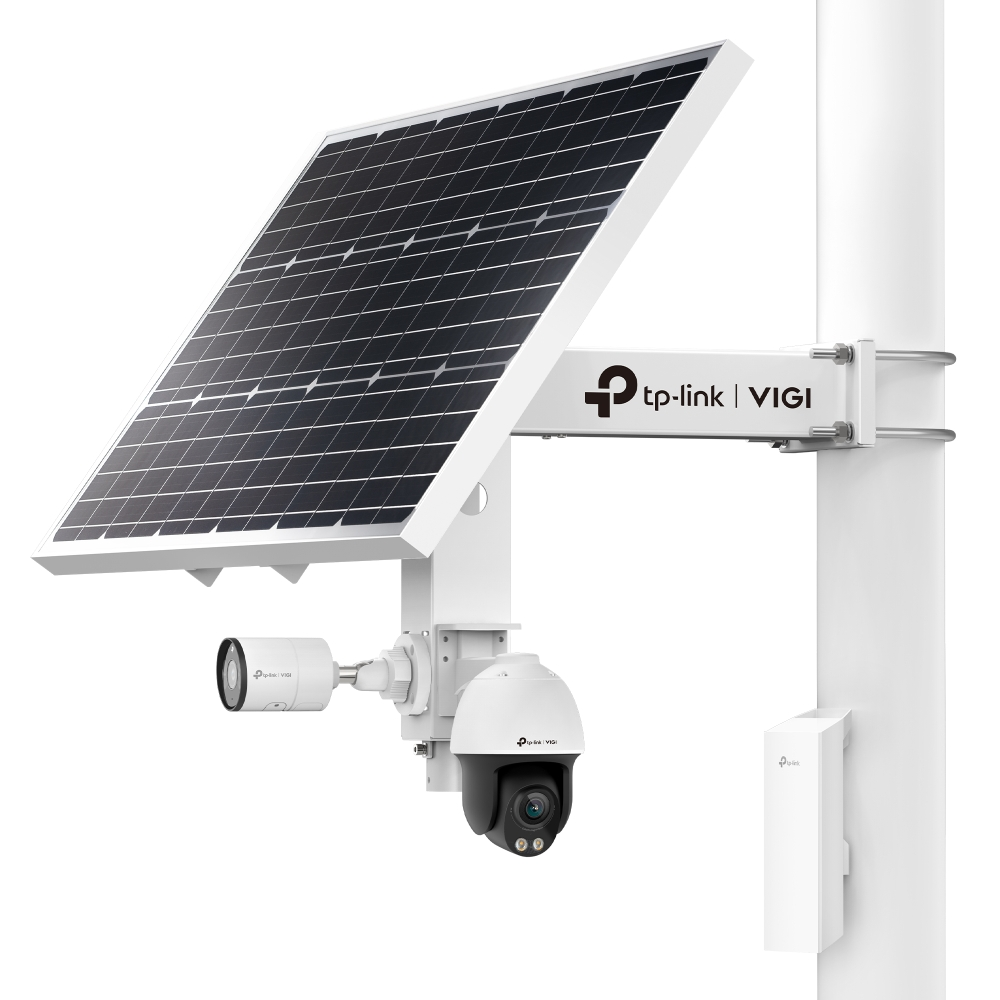 TP-LINK VIGI SP9030 VIGI Inteligentni sistem za oskrbo s sončno energijo 90W panel 31.2Ah/10.8V baterija