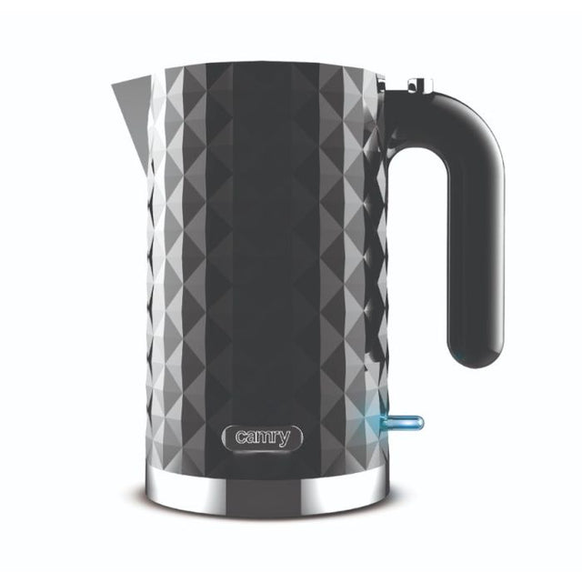 Camry električni grelnik vode črn 1,7L 2200W