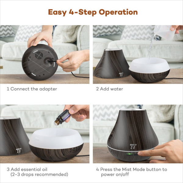 TaoTronics oljni difuzor TT-AD004 coffee