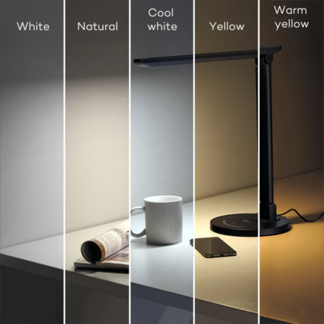 TaoTronics Elune E5 Touch control LED namizna svetilka črna TT-DL13