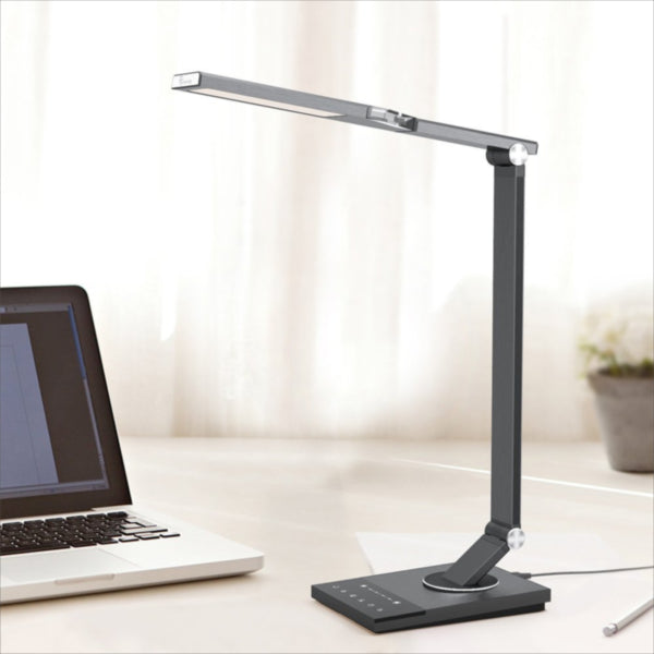TaoTronics touch control Iron Gray LED namizna svetilka TT-DL16