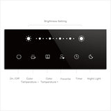 TaoTronics touch control Iron Gray LED namizna svetilka TT-DL16