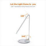 TaoTronics Minimalist LED namizna svetilka srebrna TT-DL19