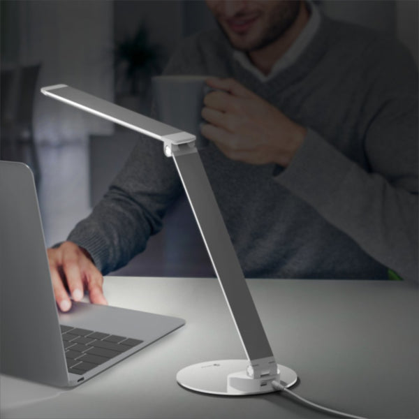 TaoTronics Minimalist LED namizna svetilka srebrna TT-DL19