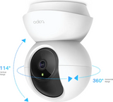 TP-LINK Tapo C200 1080p HD WiFi varnostna kamera - 2pack