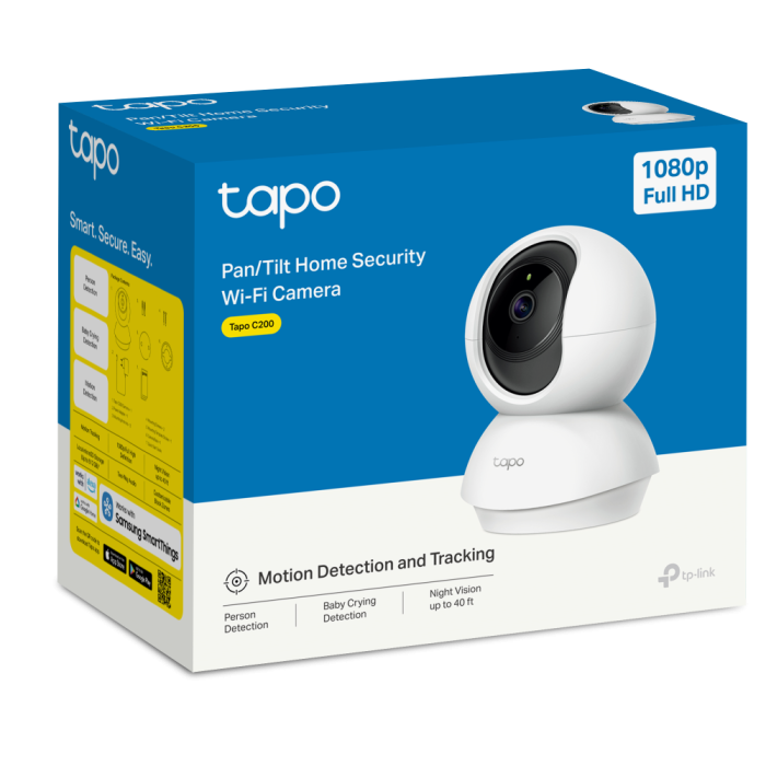TP-LINK Tapo C200 1080p HD WiFi varnostna kamera