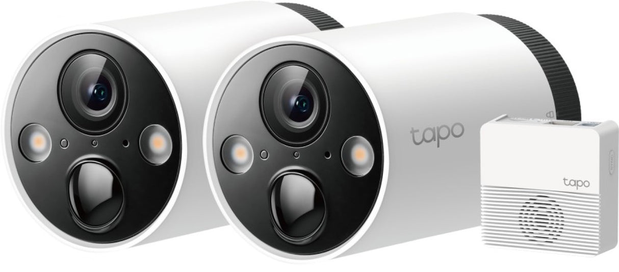 TP-LINK Tapo C420S2 2K QHD zunanja Wi-Fi varnostna kamera - set 2 kamer + Smart Hub
