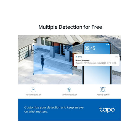 TP-LINK Tapo C510W 2k (2304×1296px) 360° Pan/Tilt zunanja Wi-Fi varnostna kamera