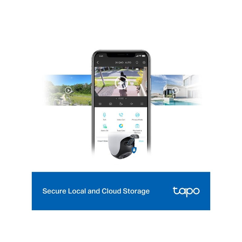 TP-LINK Tapo C520WS 2K QHD 360° Pan/Tilt zunanja Wi-Fi varnostna kamera