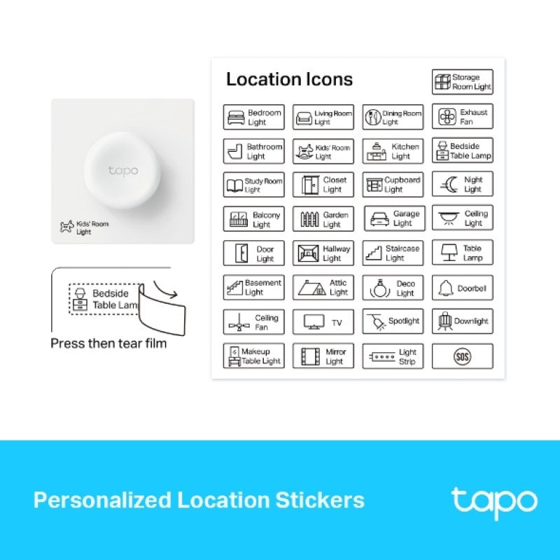 TP-LINK Tapo S200D Smart Remote Dimmer stikalo
