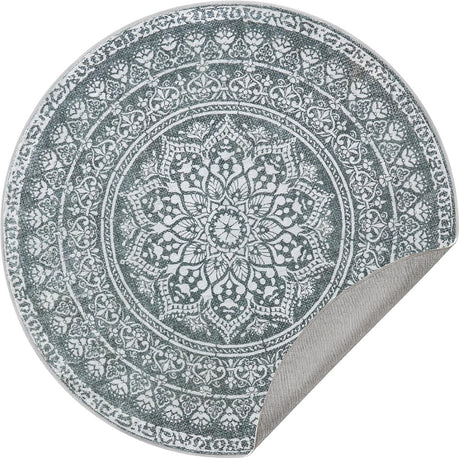 SONGMICS HOME Okrogla Preproga, 120 cm