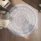 SONGMICS HOME Okrogla Preproga, 160 cm