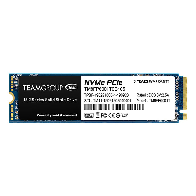 Teamgroup 1TB M.2 NVMe SSD MP33 3D NAND 2280