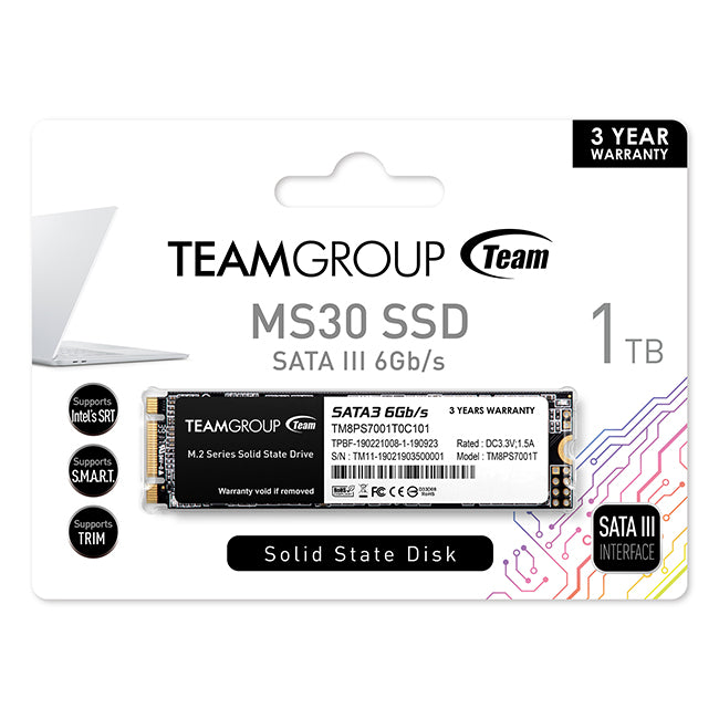 Teamgroup 1TB SSD MS30 M.2 2280 SATA3