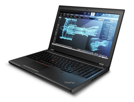 Obnovljen Lenovo Thinkpad P52, i7-8750H 2,20GHz, 16GB RAM, 1TB M.2 SSD, QP1000, Windows 11 Pro, Razred A