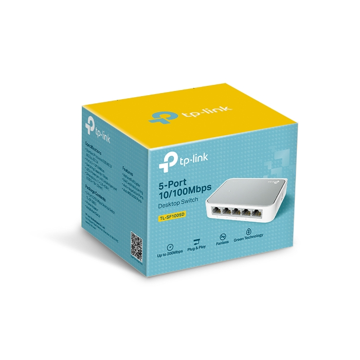 TP-LINK SF1005D 5 port 100Mbps mrežno stikalo / switch