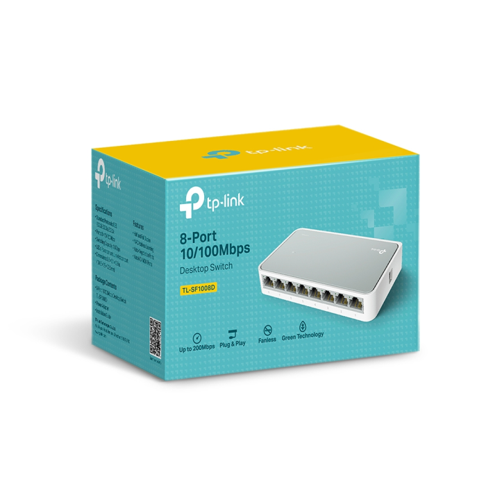 TP-LINK SF1008D 8 port SF1008D 100Mbps mrežno stikalo / switch
