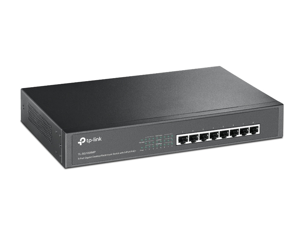 TP-Link mrežno stikalo 8 port 10/100/1000, 8 × POE