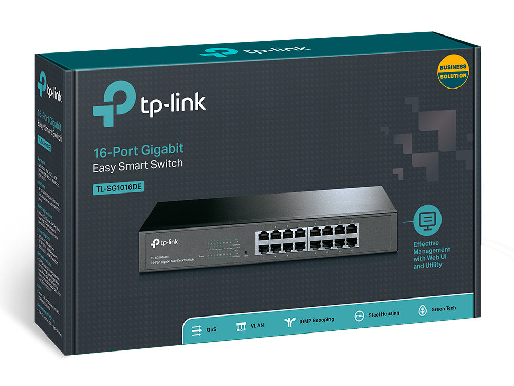 TP-Link mrežno stikalo 16 port TL-SG1016DE 10/100/1000