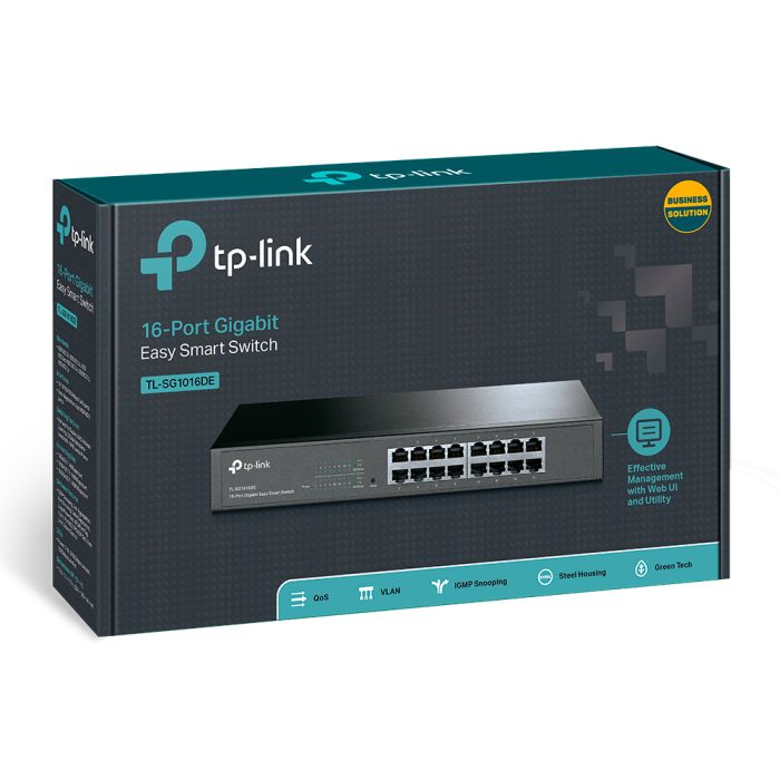TP-Link mrežno stikalo 16 port TL-SG1016DE 10/100/1000