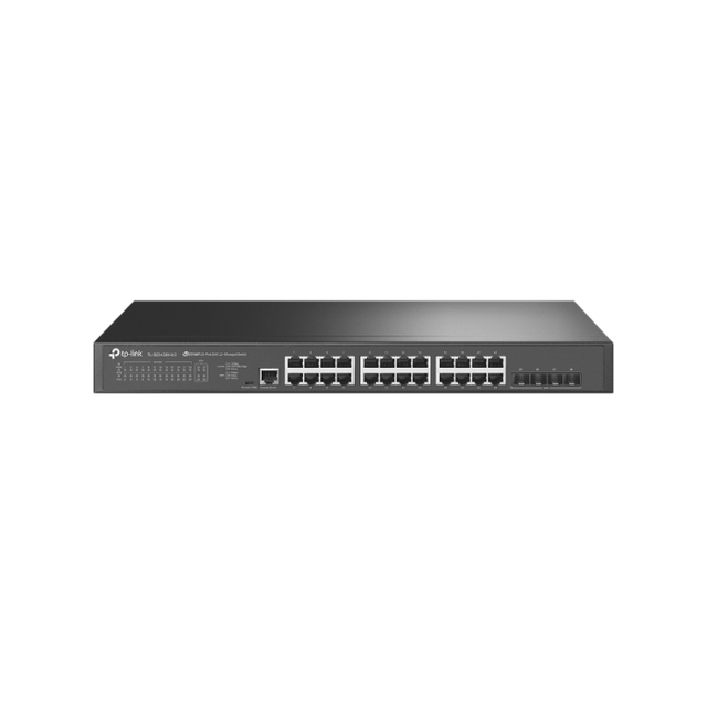 TP-LINK JetStream 24-Port 2.5GBASE-T L2+ Managed switch/stikalo z 4 10GE SFP+ porti