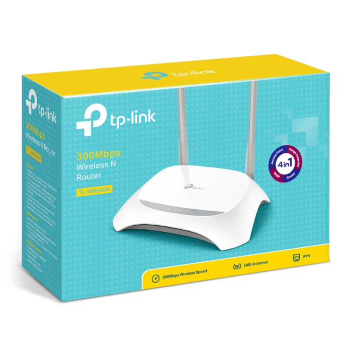 TP-LINK WR840N 300Mbps Wi-Fi brezžični usmerjevalnik