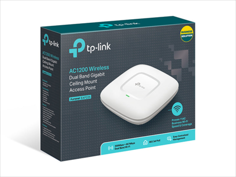 TP-LINK EAP225 AC1350 brezžična Dual Band Gigabit stropna dostopna točka