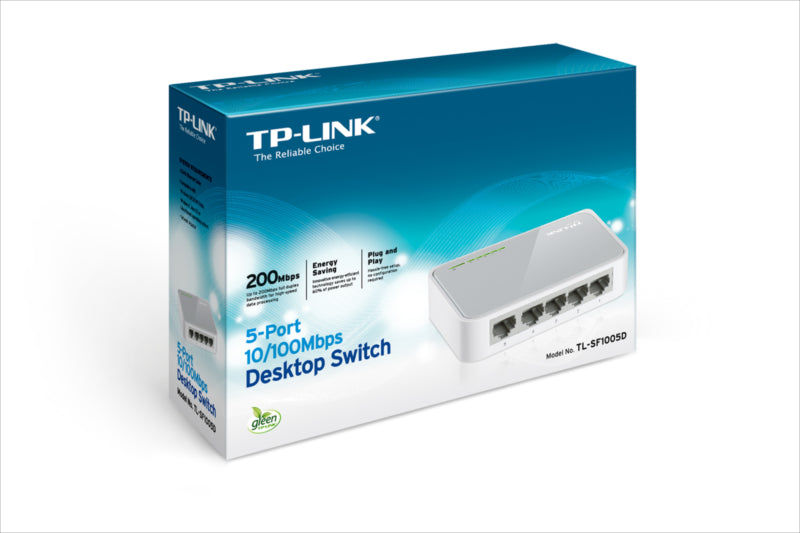 TP-LINK SF1005D 5 port 100Mbps mrežno stikalo / switch
