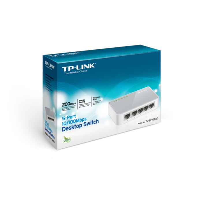 TP-LINK SF1005D 5 port 100Mbps mrežno stikalo / switch