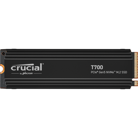 Crucial T700 4TB PCIe Gen5 NVMe M.2 SSD s hlajenjem