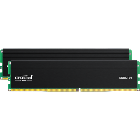 Crucial Pro 32GB Kit (2x16GB) DDR4-3200 DIMM PC4-25600 CL22, 1.2V